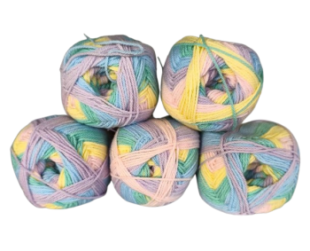 Japan BLOOM Baumwollmischung Sonderposten - 5 x 80g = 400g - JB02