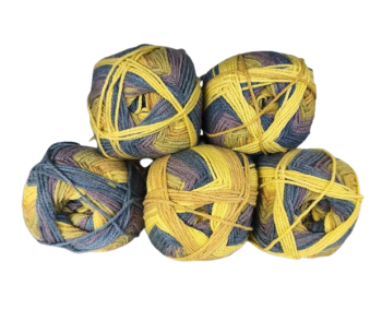 Japan BLOOM Baumwollmischung Sonderposten - 5 x 80g = 400g - JB04