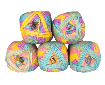 Japan BLOOM Baumwollmischung Sonderposten - 5 x 80g = 400g - JB05