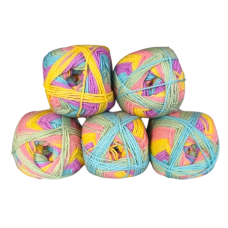 Japan BLOOM Baumwollmischung Sonderposten - 5 x 80g = 400g - JB05