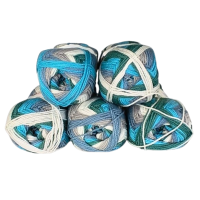 Japan BLOOM Baumwollmischung Sonderposten - 5 x 80g = 400g - JB06