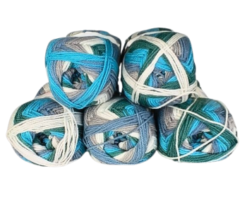 Japan BLOOM Baumwollmischung Sonderposten - 5 x 80g = 400g - JB06