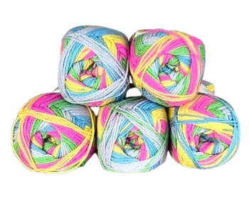 Japan BLOOM Baumwollmischung Sonderposten - 5 x 80g = 400g - JB07