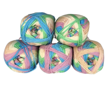 Japan BLOOM Baumwollmischung Sonderposten - 5 x 80g = 400g - JB08