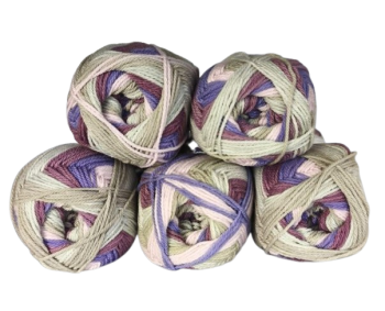 Japan BLOOM Baumwollmischung Sonderposten - 5 x 80g = 400g - JB10