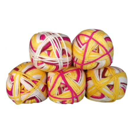 Sonderposten Banderolenfehler Dick - 5 x 100g = 500g - Farbe 205