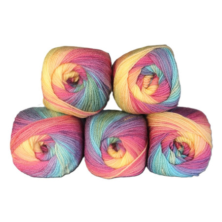 Sonderposten Banderolenfehler - 5 x 100g = 500g - Farbe 01