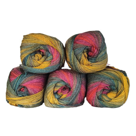 Sonderposten Banderolenfehler - 5 x 100g = 500g - Farbe 02