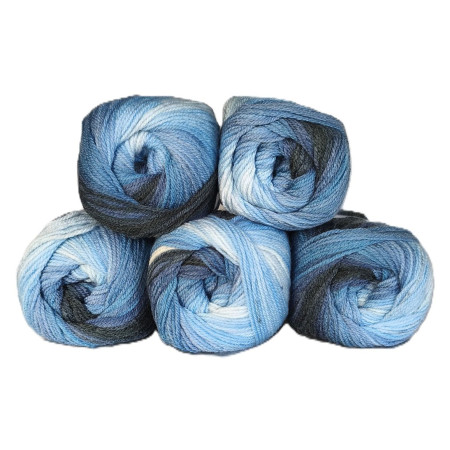 Sonderposten Banderolenfehler - 5 x 100g = 500g - Farbe 07