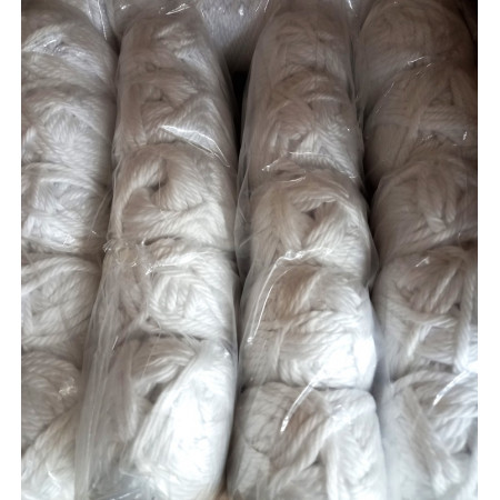 Sonderposten Banderolenfehler - Dick - 5x100g = 500g - weiss 
