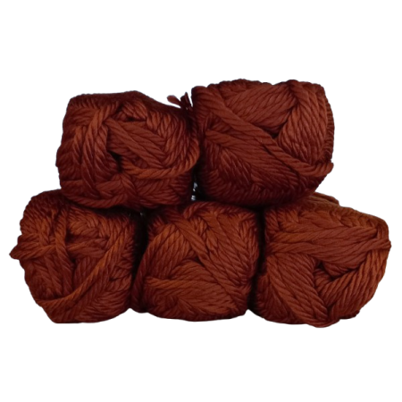 Sonderposten Banderolenfehler - Dick - 5x100g = 500g - braun