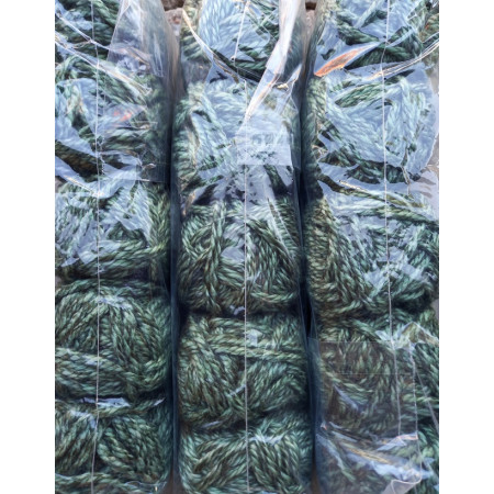 Sonderposten Banderolenfehler - Dick - 5x100g = 500g - grünmeliert
