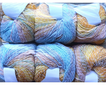 Sonderposten 6x100g = 600g  Farbe 101 Banderolenfehler