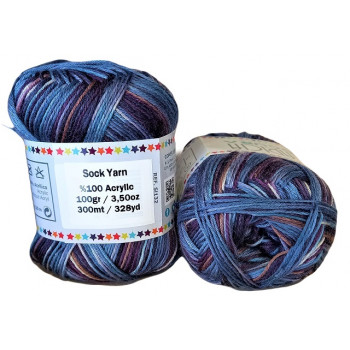 Sock-Yarn Acryl
