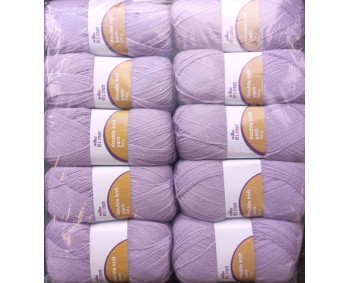 !NEU! Acryl Garn uni 10 x 100g = 1000g - Farbe Flieder