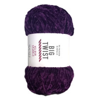 260g Chenille Glitzer - 2362 lila - Sonderposten