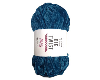 260g Chenille Glitzer - 2404 petrol - Sonderposten
