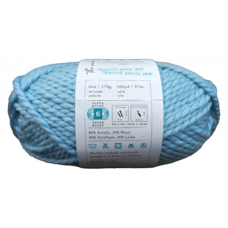Überproduktion / Mindergewicht - Chunky Yarn - 05 aqua 170g