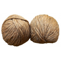 Dochtgarn 2er Pack - 2 x 150g = 300g  - Braun