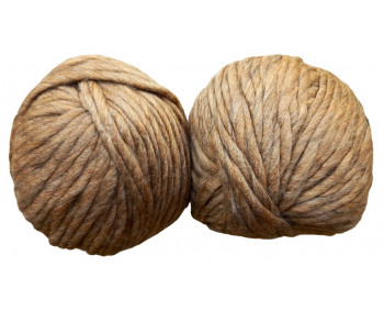 Dochtgarn 2er Pack - 2 x 150g = 300g  - Braun