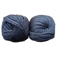 Dochtgarn 2er Pack - 2 x 150g = 300g  - Schwarz