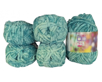 Rozetti ECO Soft / Chenille - 5er Pack - JADE - Sonderposten