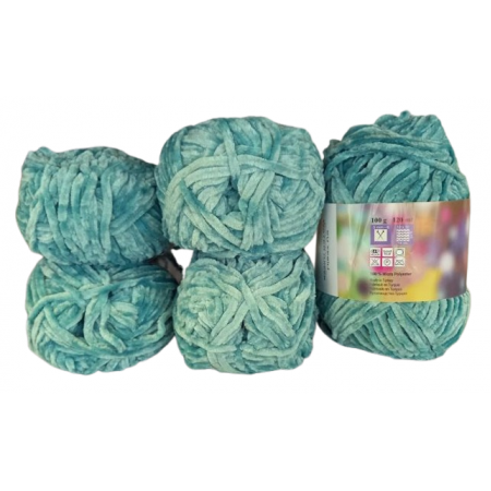 Rozetti ECO Soft / Chenille - 5er Pack - JADE - Sonderposten
