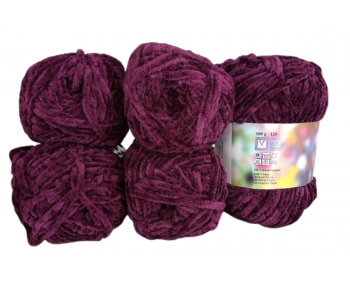 Rozetti ECO Soft / Chenille - 5er Pack - PURPLE - Sonderposten
