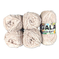 Gala Eco Chenille - 5er Pack - Latte / Beige - Sonderposten