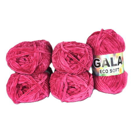 Gala Eco Chenille - 5er Pack - Fuchsia - Sonderposten