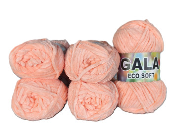 Gala Eco Chenille - 5er Pack - Lachs - Sonderposten