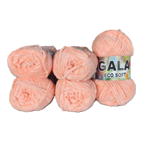 Gala Eco Chenille - 5er Pack - Lachs - Sonderposten