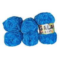 Gala Eco Chenille - 5er Pack - Blau - Sonderposten