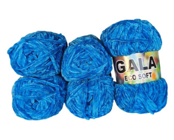 Gala Eco Chenille - 5er Pack - Blau - Sonderposten