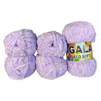 Gala Eco Chenille - 5er Pack - Flieder - Sonderposten