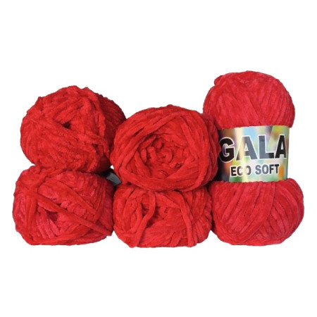 Gala Eco Chenille - 5er Pack - Rot - Sonderposten