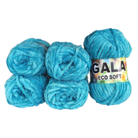 Gala Eco Chenille - 5er Pack - Dunklkes Türkis - Sonderposten
