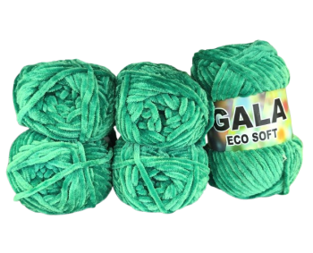 Gala Eco Chenille - 5er Pack - Grün - Sonderposten