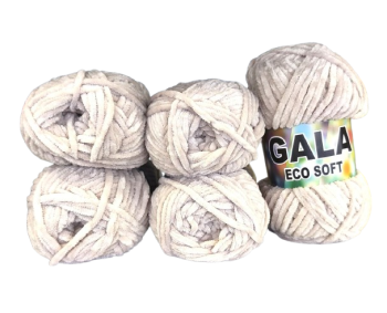 Gala Eco Chenille - 5er Pack - Natur - Sonderposten
