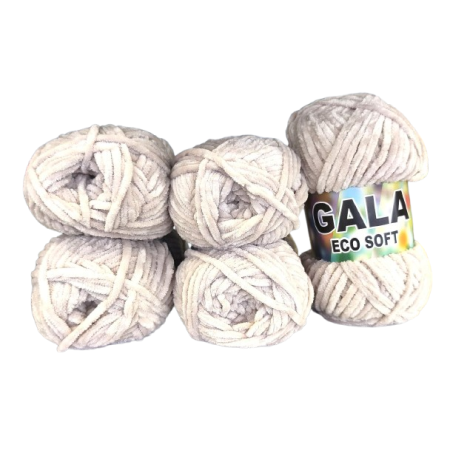 Gala Eco Chenille - 5er Pack - Natur - Sonderposten