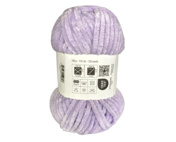 100g Chenille Glitzer - 11 flieder - Sonderposten