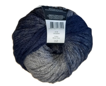 100g Plume - Ombre Verlauf - 6951 blau-grau - Sonderposten