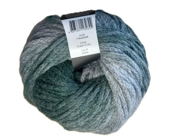 100g Plume - Ombre Verlauf - 6928 grün-grau - Sonderposten