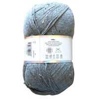 Megaball Tweed 400g - Sonderposten - mit Wolle !!! 222 Grau