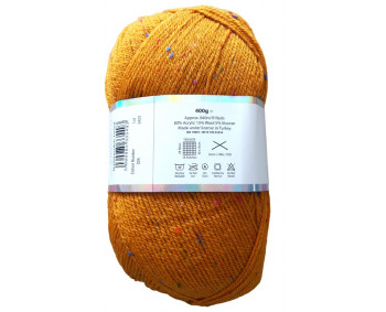 Megaball Tweed 400g - Sonderposten - mit Wolle !!! 224 Senf