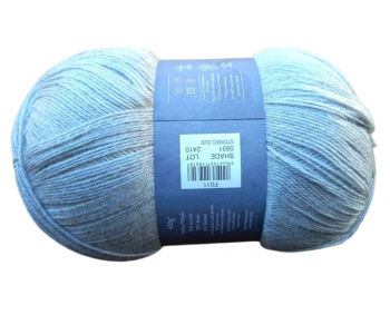 Banderolenfehler 400g - Sonderposten - mit Wolle !!! HELLGRAU