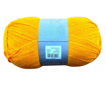 Banderolenfehler 400g - Sonderposten - mit Wolle !!! ORANGEGELB