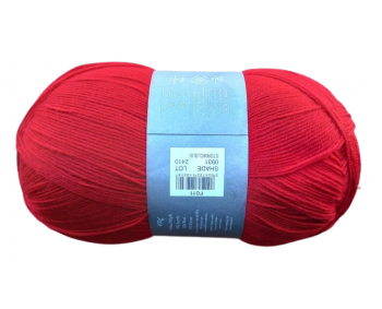 Banderolenfehler 400g - Sonderposten - mit Wolle !!! ROT