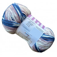 SOPO Printyarn 300g Megaball - Farbe 003 Petrol-Rosé