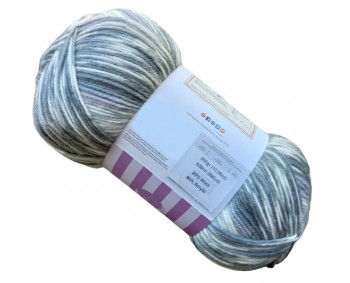 SOPO Printyarn 300g Megaball - Farbe 005 helle Grautöne